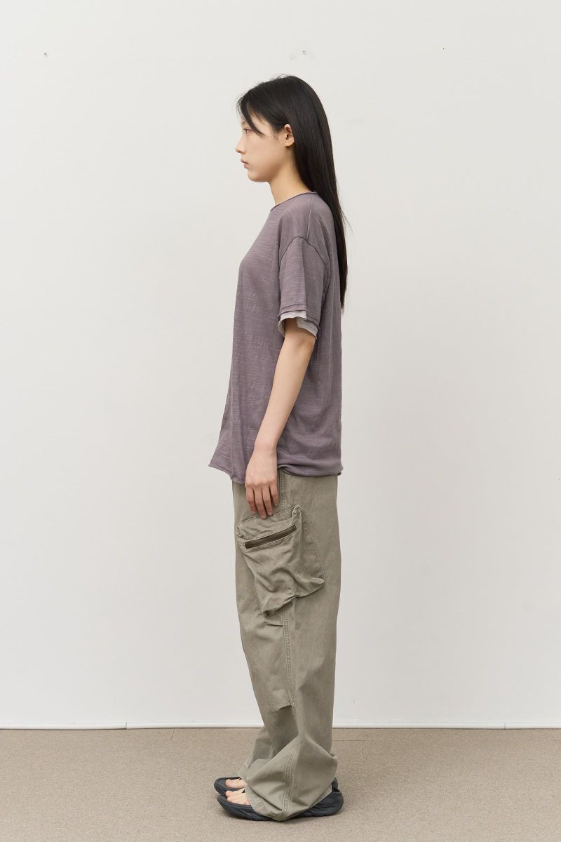 Fading Pigment Cargo Pants
