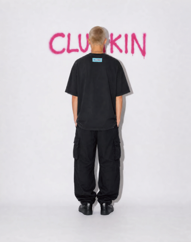 ドゥードゥルロゴTシャツ (BLACK) [MEN]