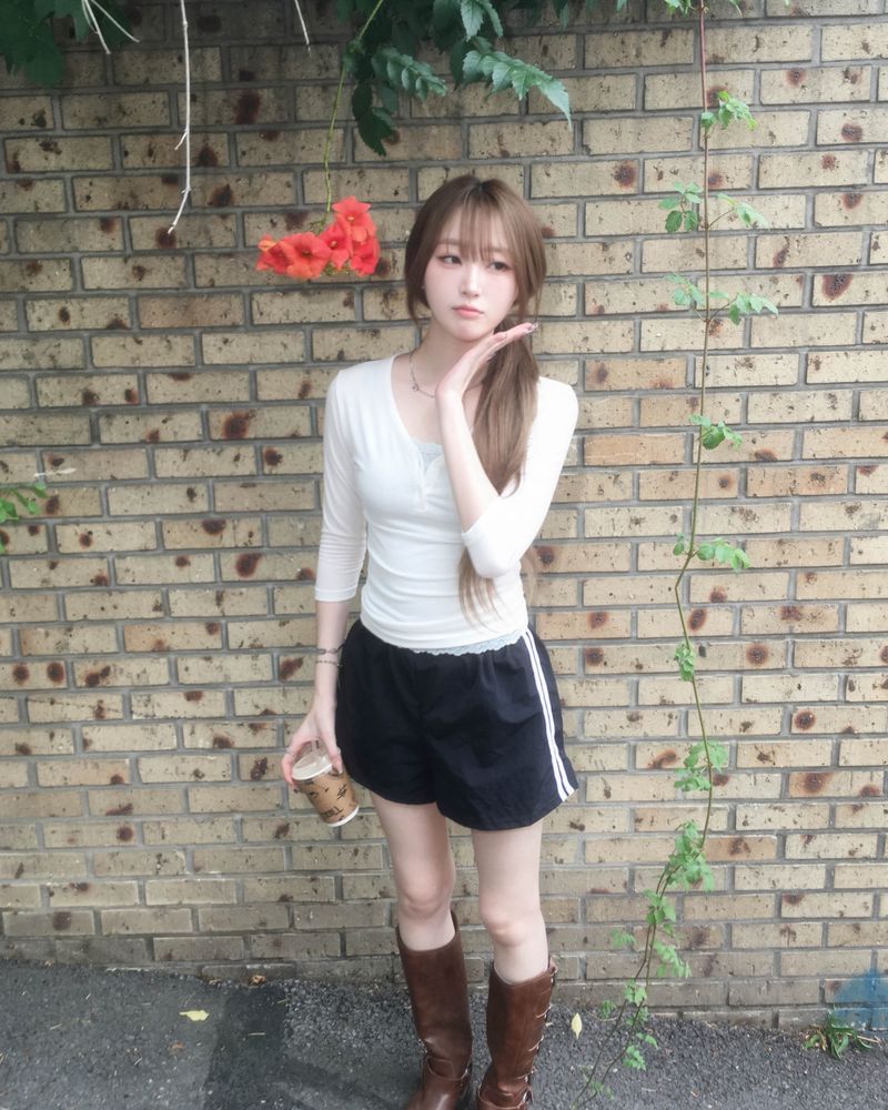 Nylon track shorts