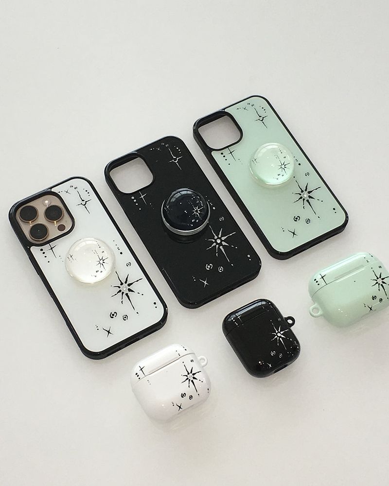 SQUALL（スコール）の「[MADE] ツインクルフォンケース_ブラックバンパー（スマホグッズ/小物）」