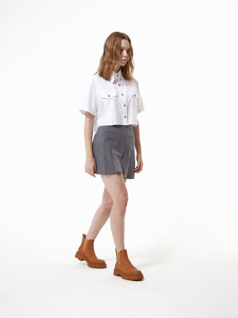 FRONT POCKET MINI SKIRT
