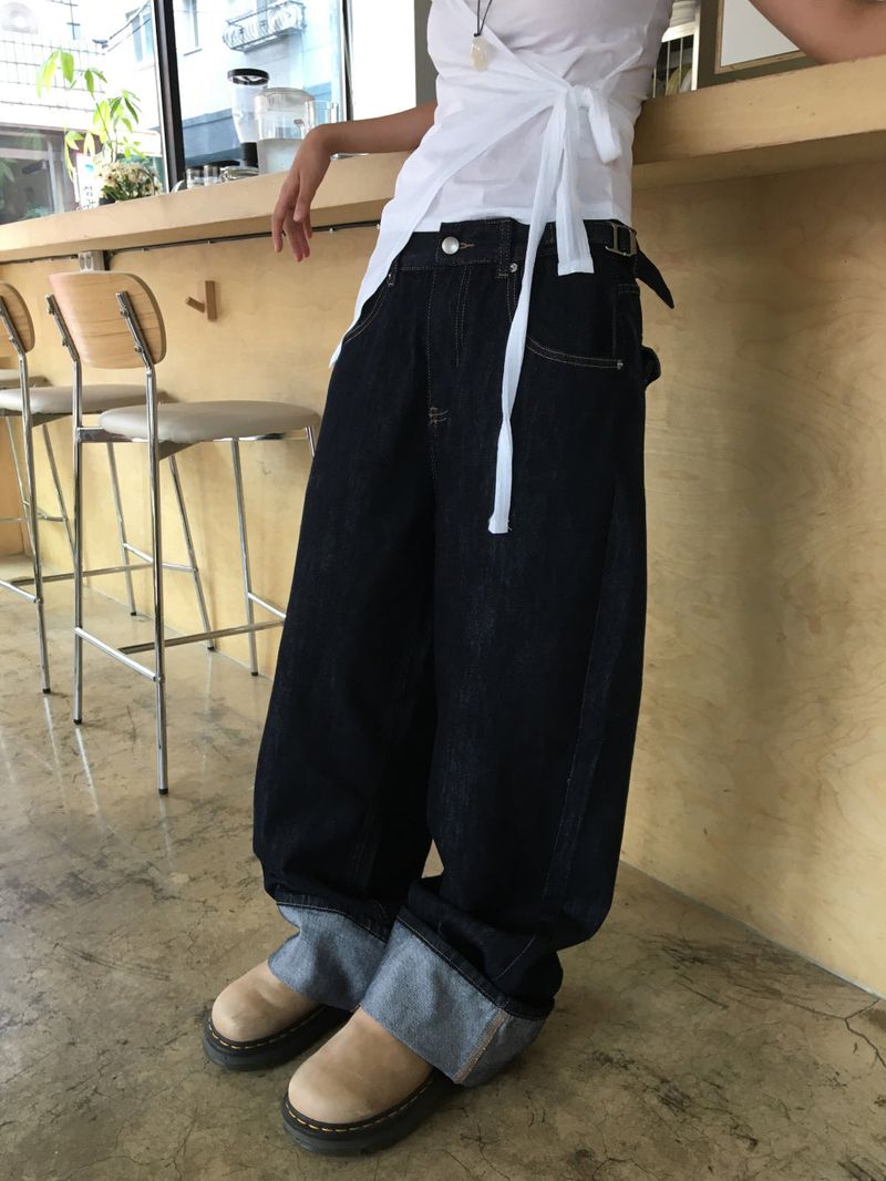 Summer Selvage Roll-Up Denim (1color)