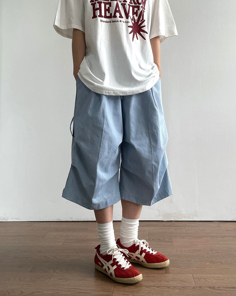 Onew Stripe Half Pants