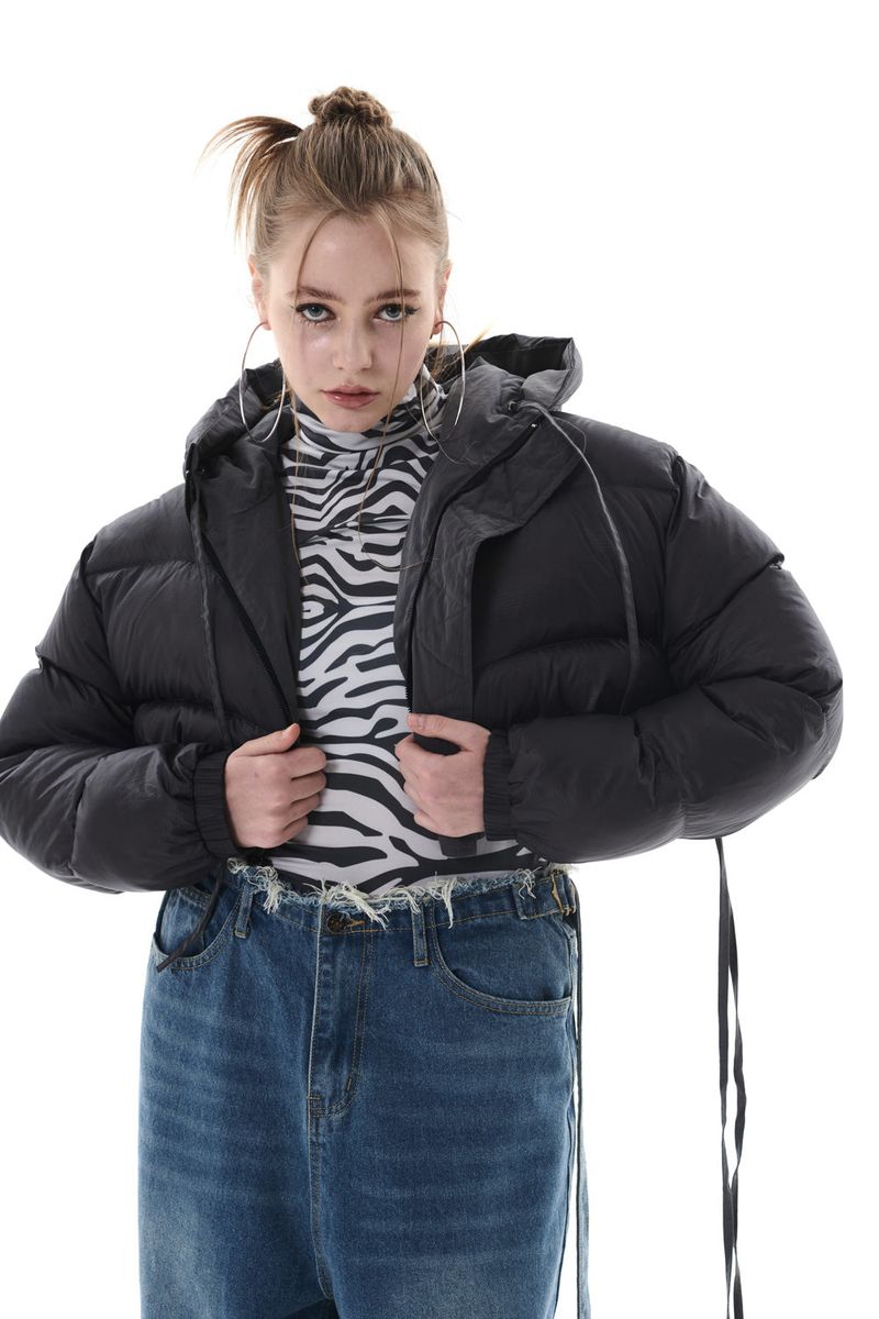 REVESIBLE CROPPED JUMPER