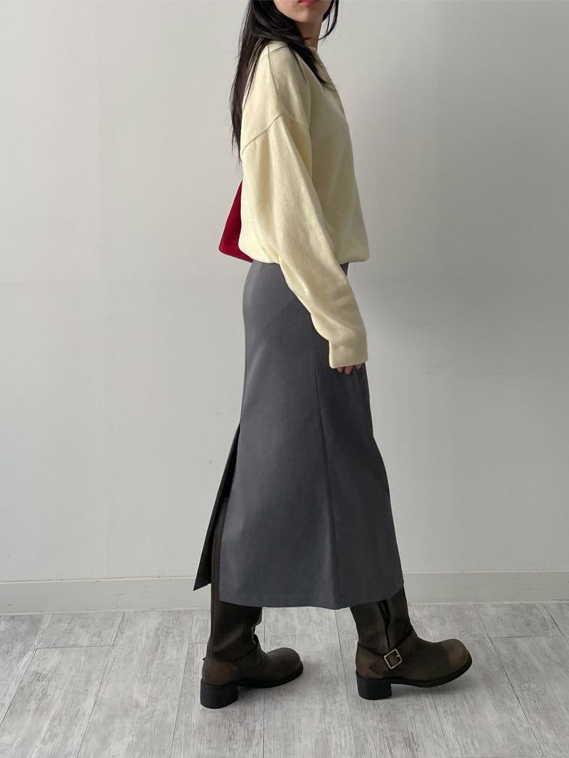 Tiber Collar Overfit Knit