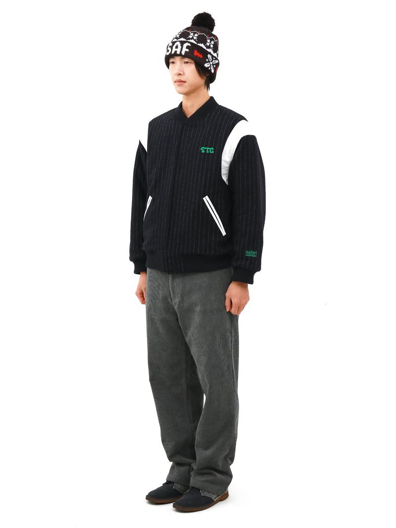 S.T.C. SAF POM BEANIE (BLACK)