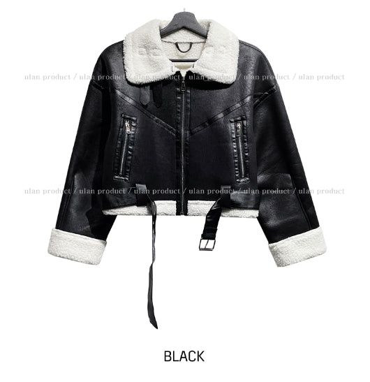 Deli Waist Buckle Crop Mustang