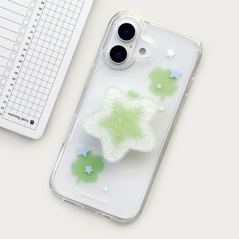 [Gel-hard] Clover Star Phone case (only case)