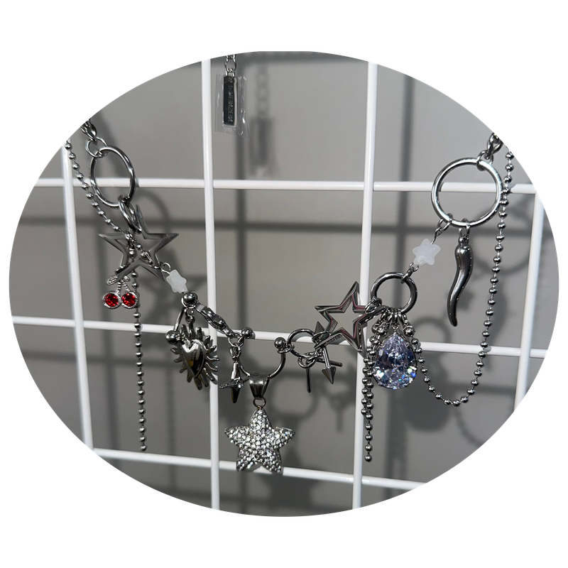Silver cubic peircing connection cluster