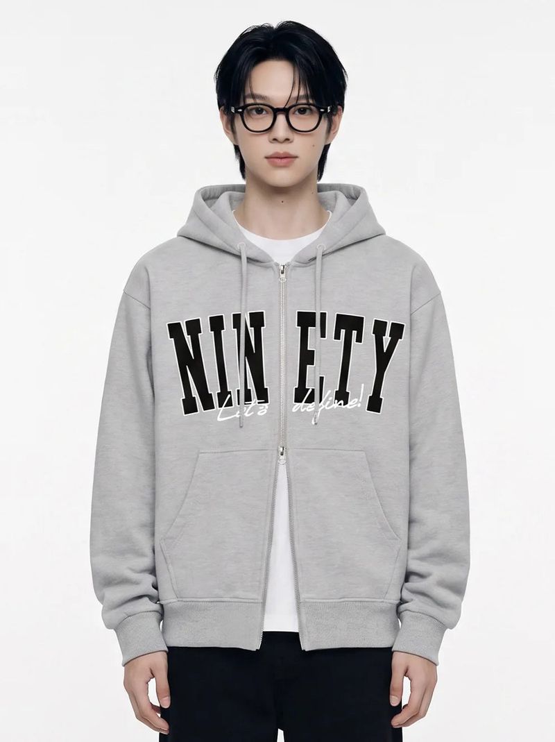 big ninety 2-way zip-up (4color)
