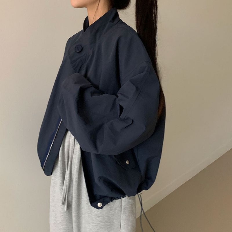[Bellide made] Return Overfit Two-Way Pintuck Field Jacket