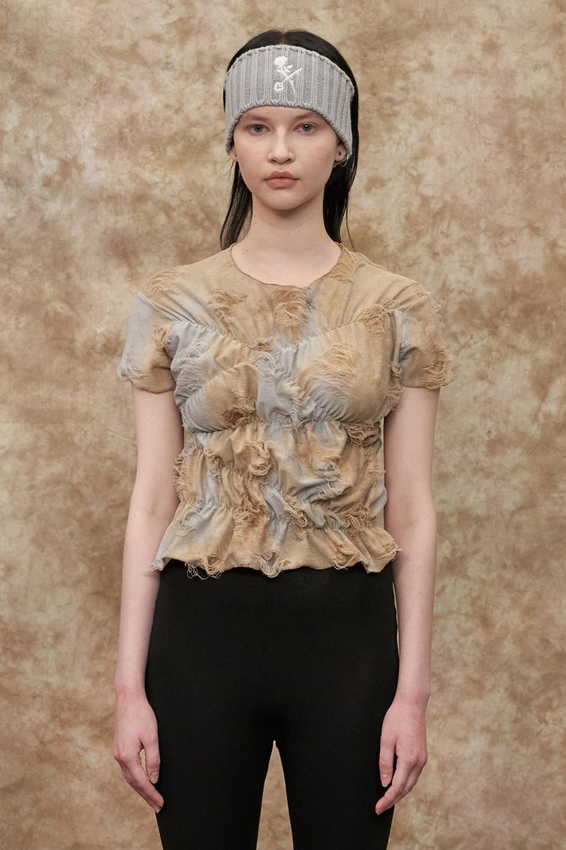 [22S] SHIRRING T SHIRT