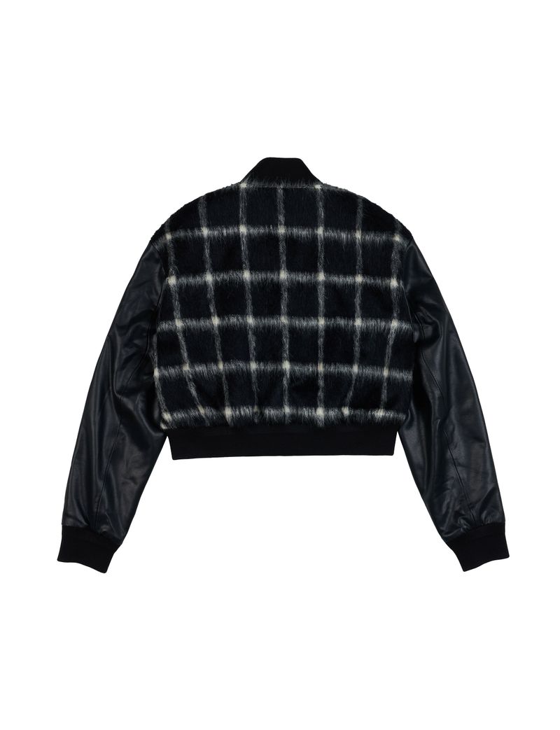 Crop Wool Rider Jacket