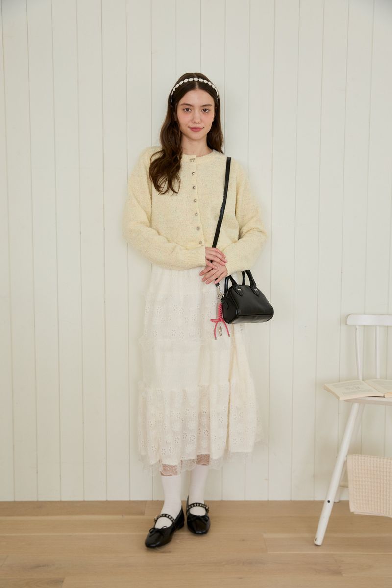 PASTEL PUDDING RIBBON CARDIGAN