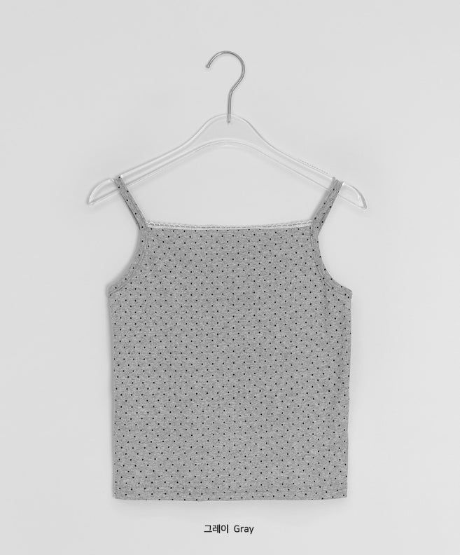 Afili Dot Lace Sleeveless