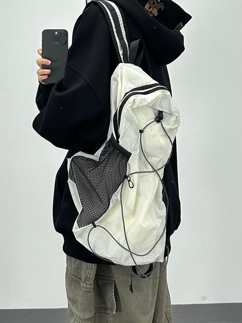 square string backpack