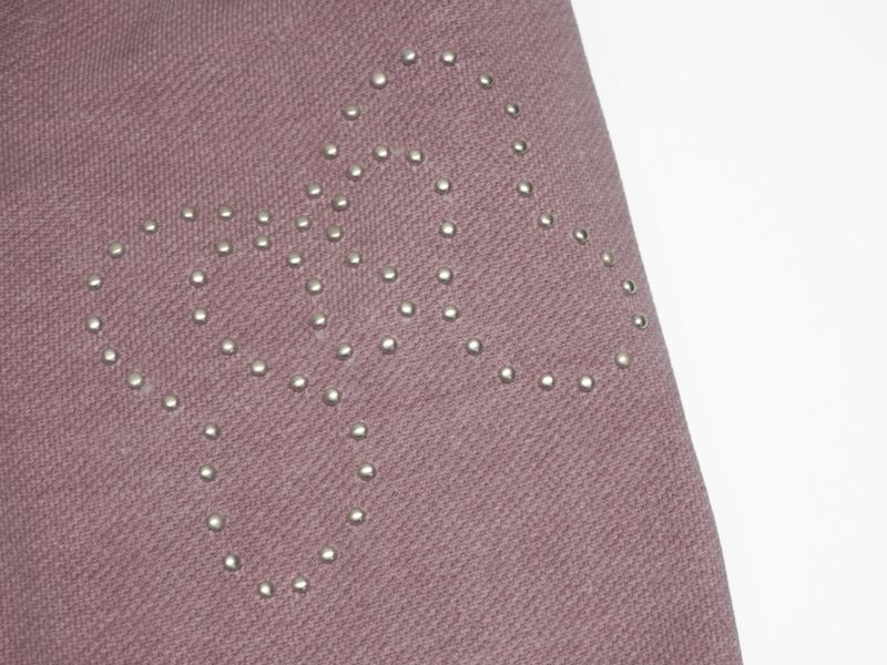 SYMBOL STUD PIGMENT SWEAT PT PINK