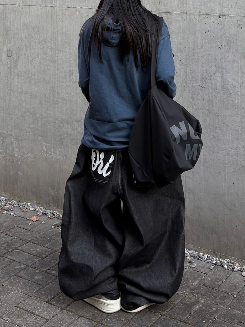 slub big hood long sleeve t-shirt