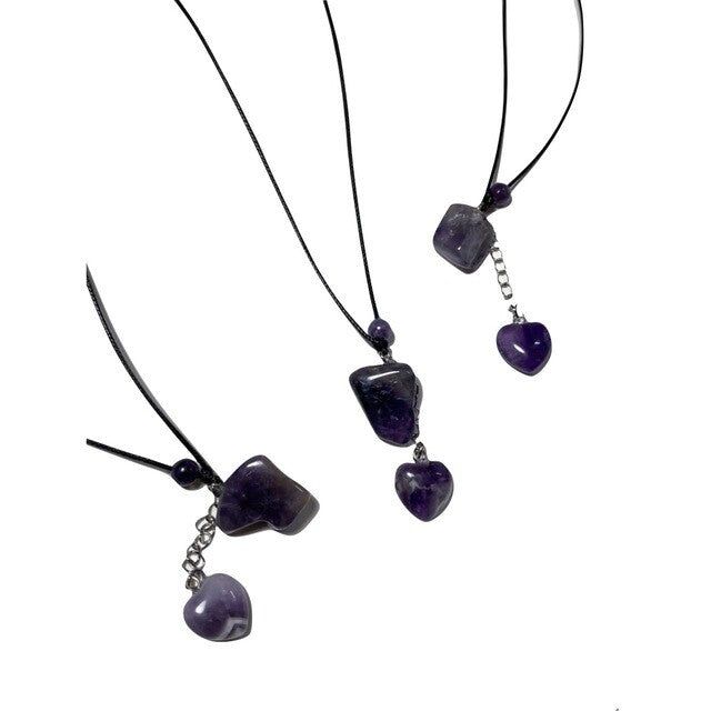 Natural LOVE stone (purple)