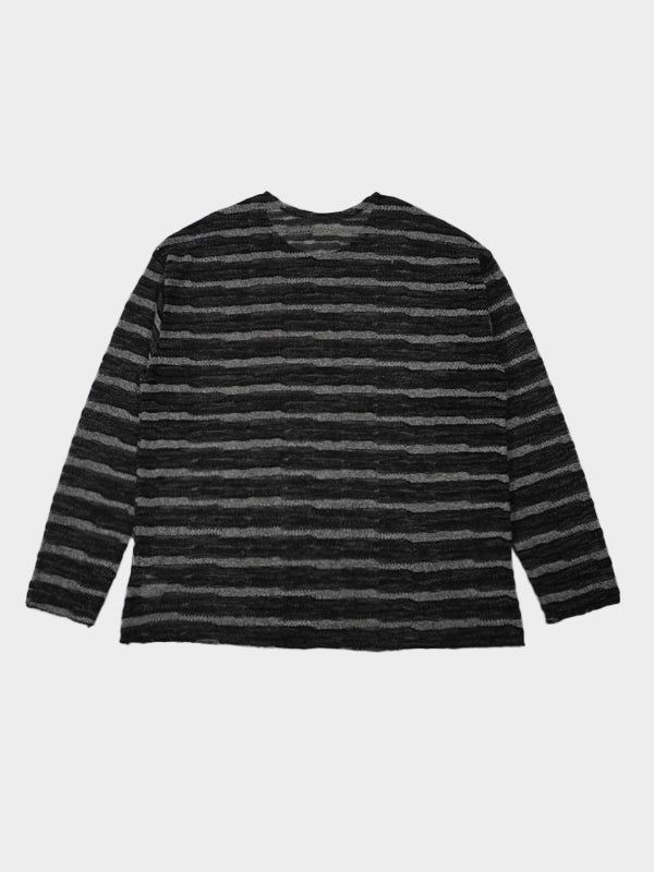 (UNISEX) Sys Loose See-through Knit