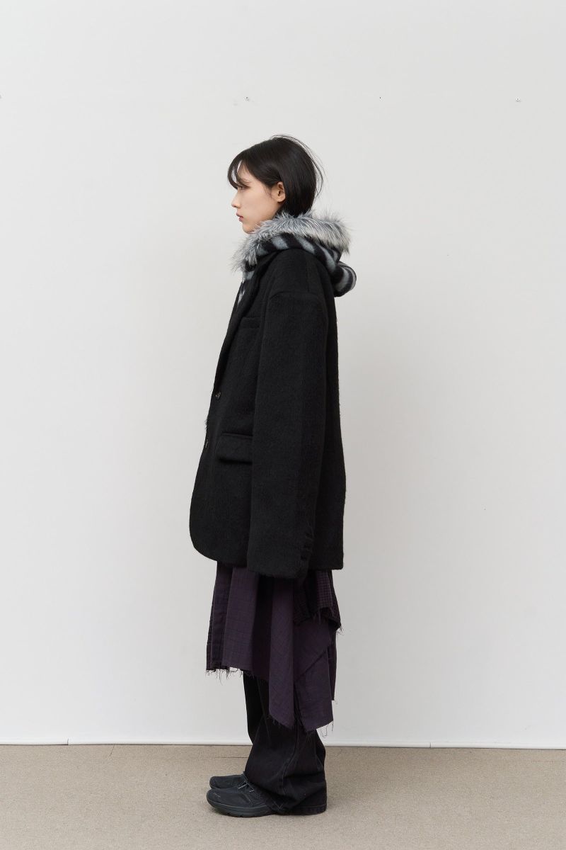 (W) Twin Checked Skirt