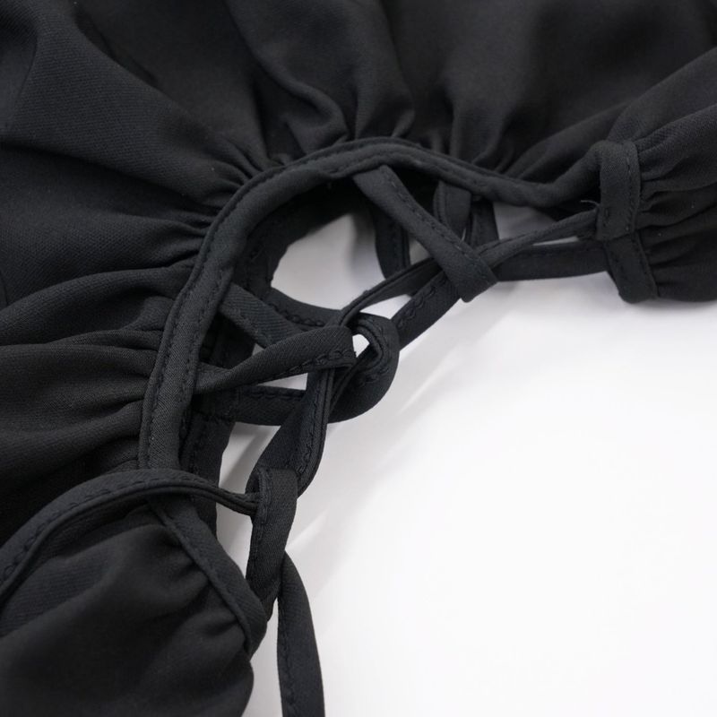 waist side hole one piece