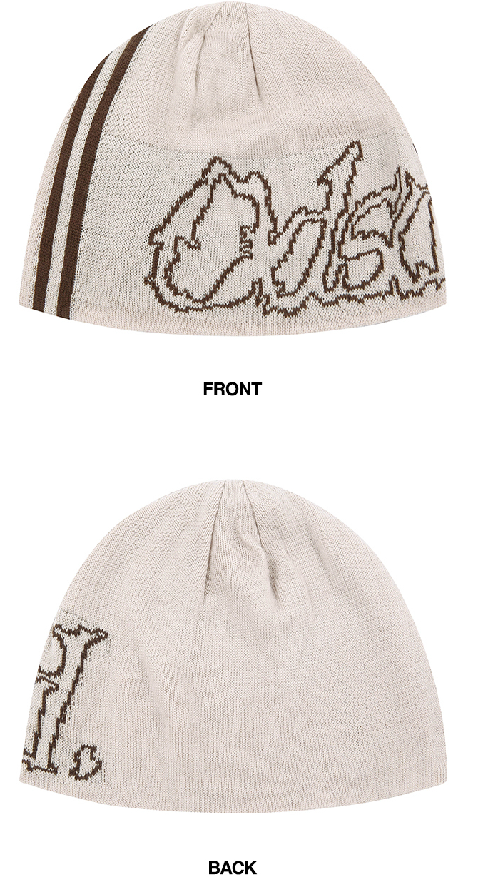 Jacquard Uncuffed Beanie