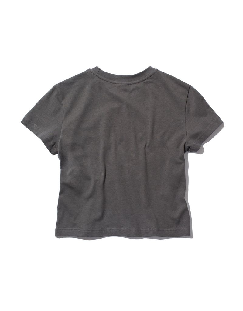 LTM Crop T-shirt (DARK GREY)