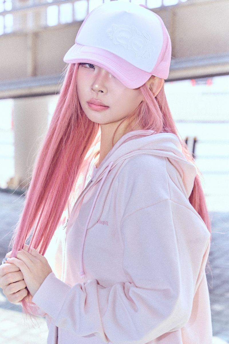 Puffy Angel Cap (pink)