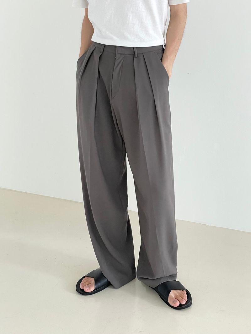 Cent（セントマーケット）の「Berlin tension semi-wide slacks（Pants）」