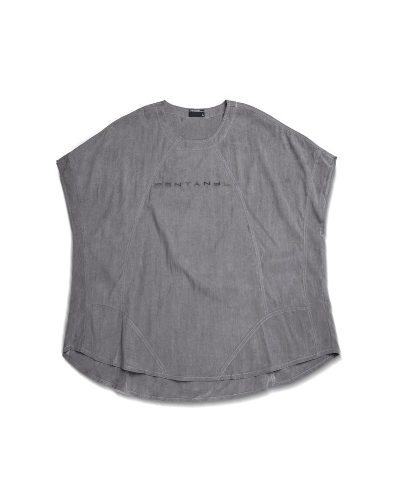 Goldie（ゴルディ）の「TMPRARY CUPRO BAT GREY TSHIRT（Tops）」