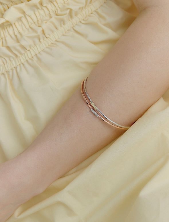 26SS★ [Premium Plating] H Edition AB(P) Single Slip Bangle