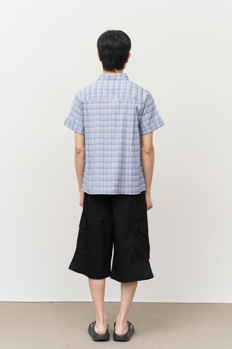 Pard Herringbone Cargo Bermuda