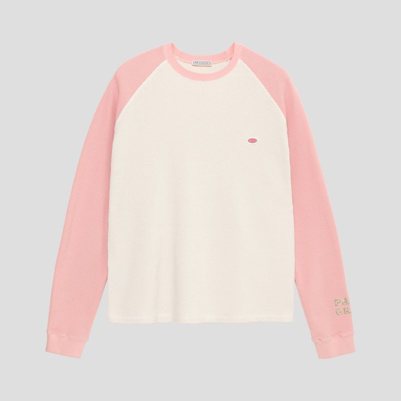 THERMAL RAGLAN LONG SLEEVE - PINK