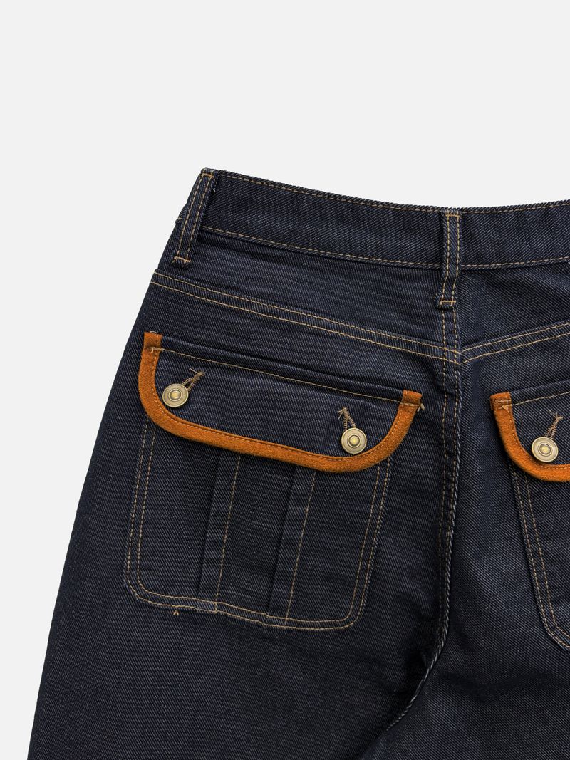 Repocket Non-Fade Balloon Denim (1c)