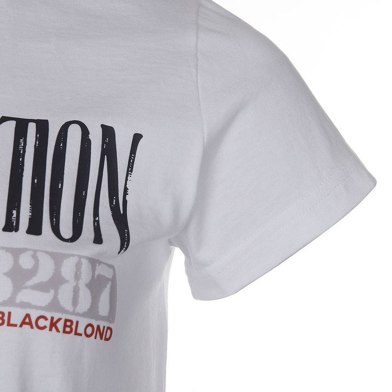 8287 Limitedition Short Sleeve Crop Tee (White)