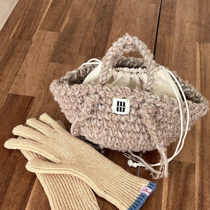 mondaywool(マンデーウール)の「Oort bag (beige)(Bags)」