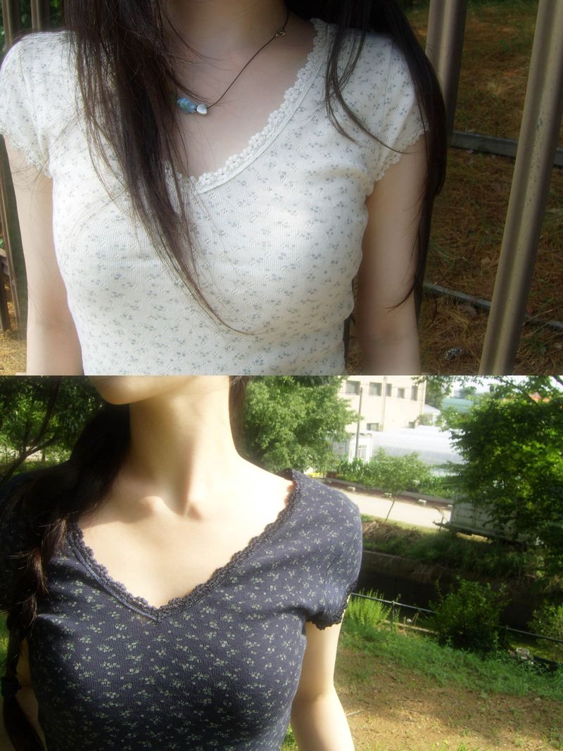ZELENA（ゼレナ）の「floral v tee（Tops）」