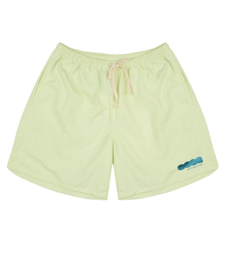 CCCC EMBROIDERED NYLON SHORTS(NEON)