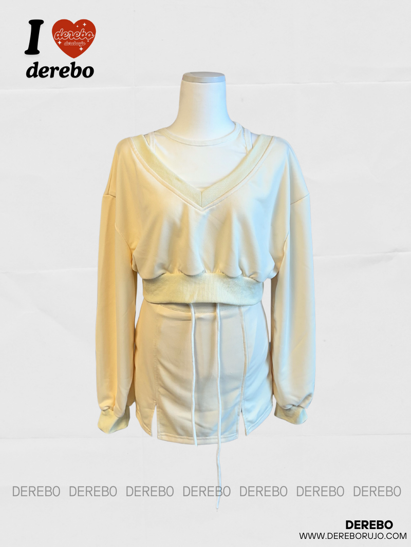 [SALE]two-piece lemonade skirt