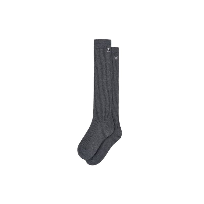 Basic Daily Rib Knee Socks_4 color
