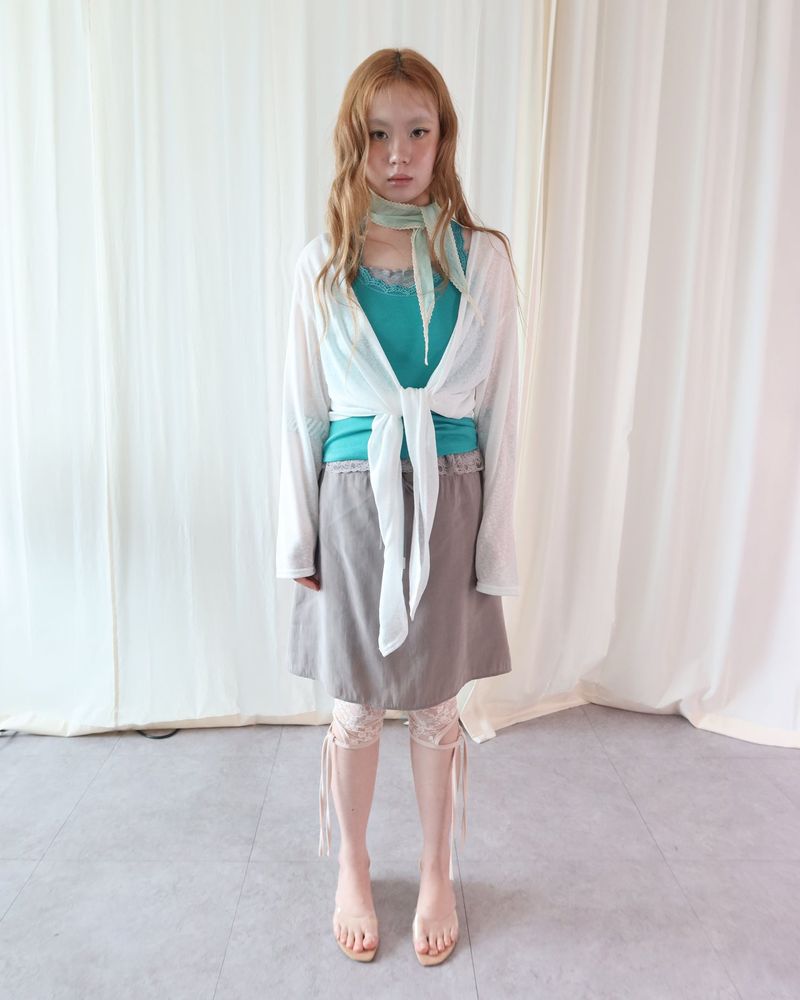 BASE MIDI SKIRT