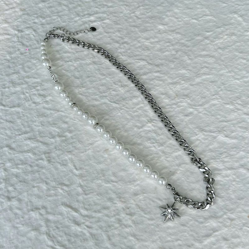 Astral Pearl Spliced Necklace