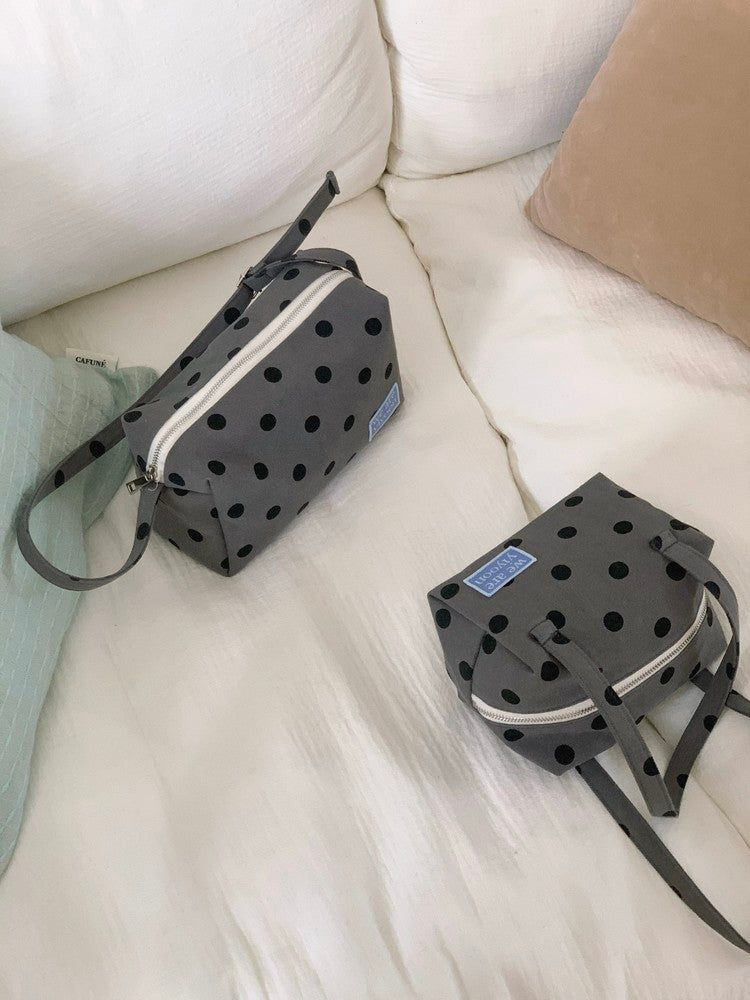 Handy pouch (gray dot)