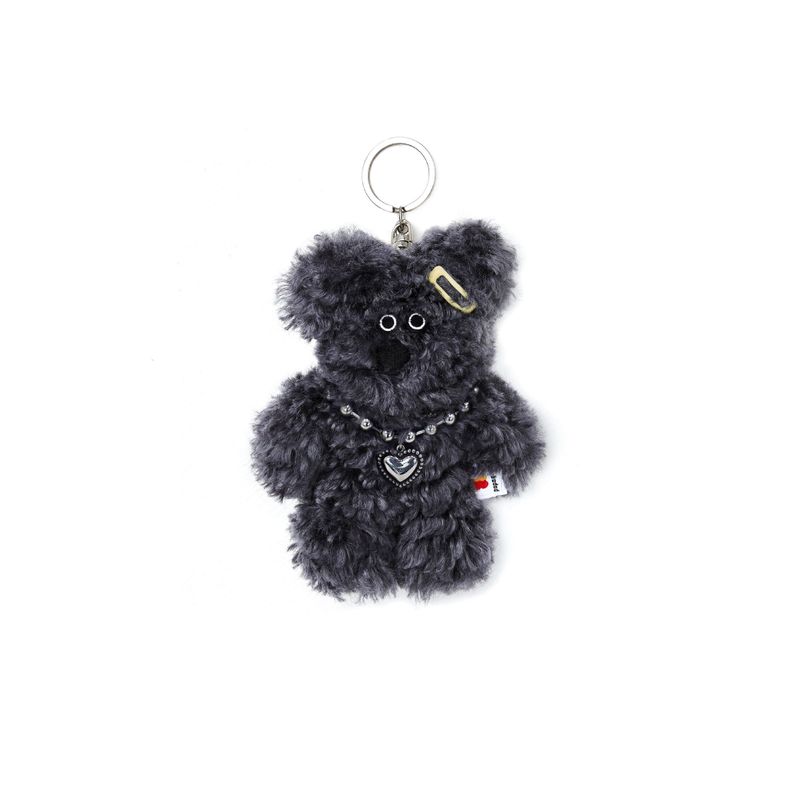 PAPA.GO.PAPA Black Sesame Piz Poodle Keyring