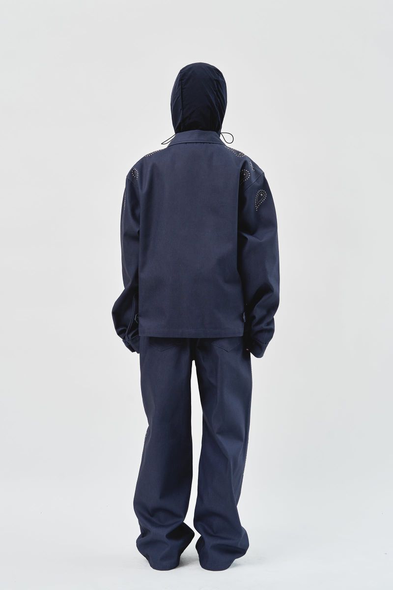 Eta Stud Cotton Jacket (3color)