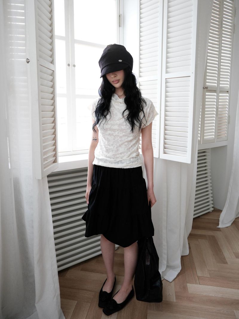 one rose flat shoes