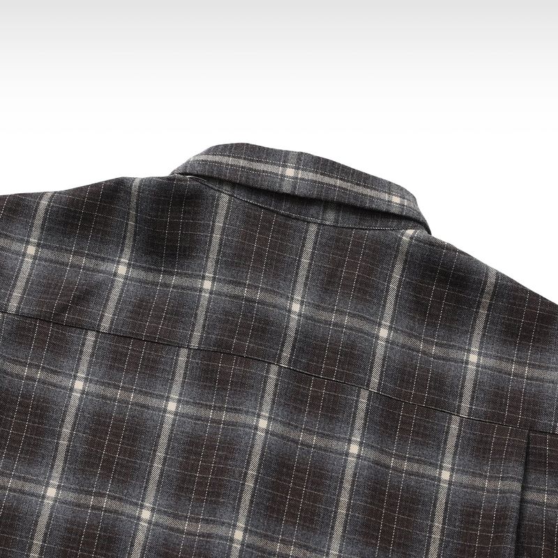 Plaid Loose Check Shirt (No.853)