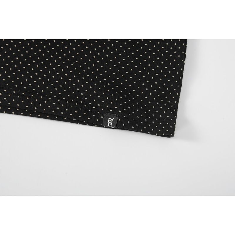 DOT CAMISOLE-BLACK
