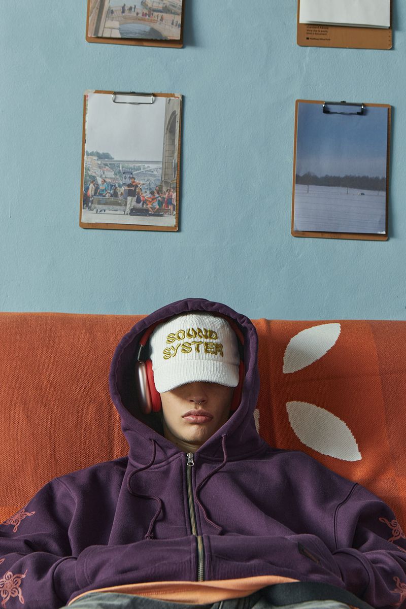SOUND CORDUROY BALL CAP / IVORY